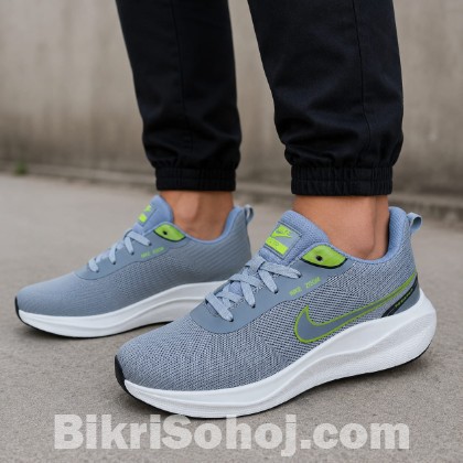 Nike Air Zoom Pegasus Grey/Volt Running Shoes